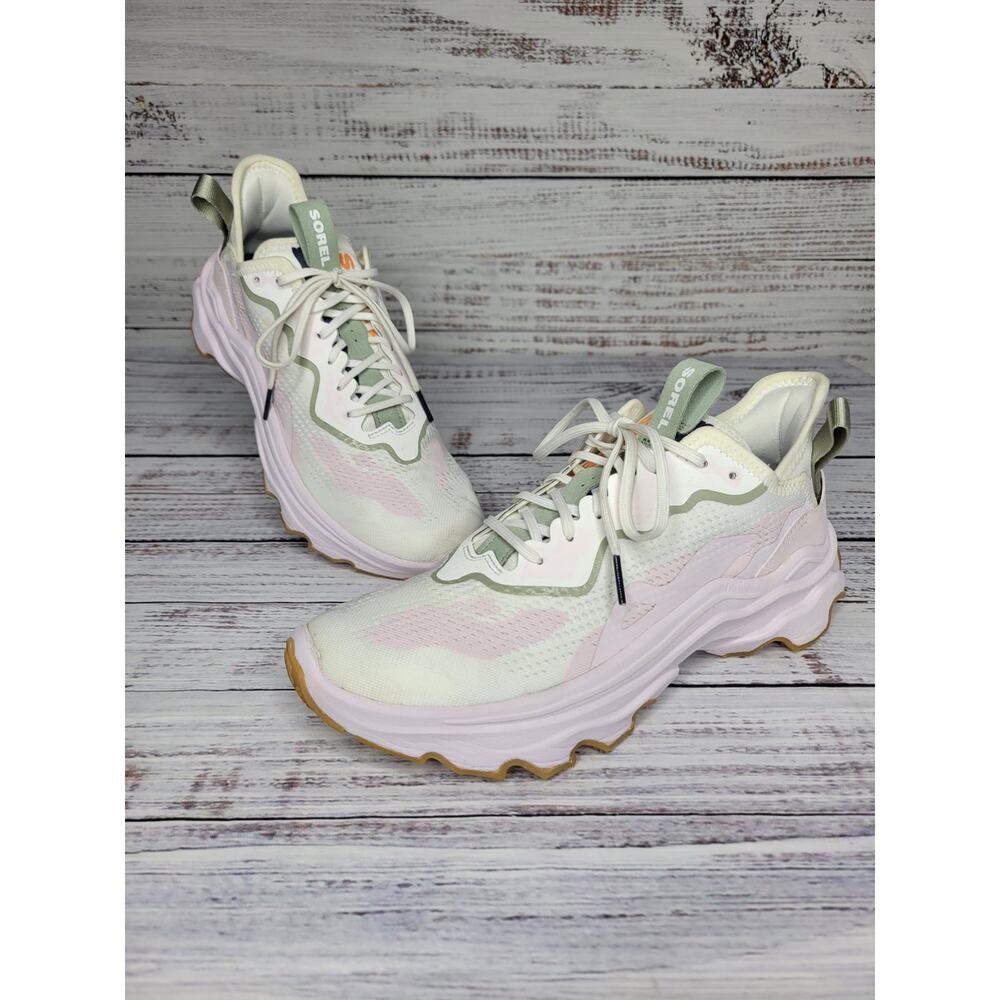 Sorel Kinetic Breakthrough Day Lace White Sneakers | 9.5